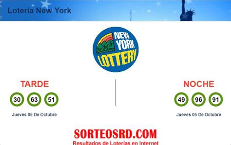 Resultados New York Lotto. . Resultados de la lotera de ny